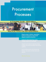Procurement Processes A Complete Guide - 2019 Edition