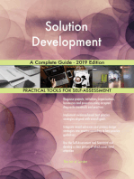 Solution Development A Complete Guide - 2019 Edition