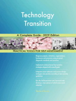 Technology Transition A Complete Guide - 2019 Edition
