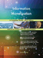 Information Monetization A Complete Guide - 2019 Edition