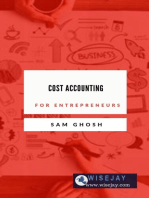 Cost Accounting for Entrepreneurs