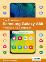 Das Praxisbuch Samsung Galaxy A80 - Anleitung für Einsteiger