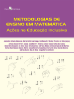 Metodologias de Ensino em Matemática: Ações na Educação Inclusiva