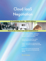 Cloud IaaS Negotiation A Complete Guide - 2019 Edition