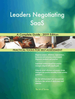Leaders Negotiating SaaS A Complete Guide - 2019 Edition