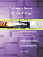 Technology Solution Adoption Changes A Complete Guide - 2019 Edition