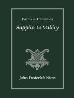 Sappho to Valéry: Poems in Translation