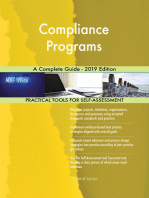 Compliance Programs A Complete Guide - 2019 Edition