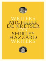 On Shirley Hazzard: Writers on Writers