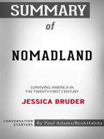 Summary of Nomadland: Surviving America in the Twenty-First Century