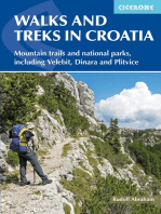 Walks and Treks in Croatia: mountain trails and national parks, including Velebit, Dinara and Plitvice