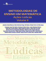 Metodologias de ensino em Matemática: Ações lúdicas, Volume II