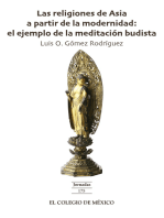 Las religiones de Asia a partir de la modernidad: El ejemplo de la meditación budista