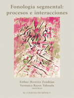 Fonología segmental:: procesos e interacciones