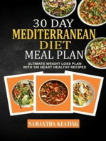 30 Day Mediterranean Diet Meal Plan