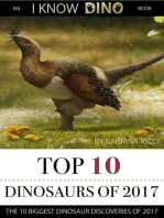 Top 10 Dinosaurs of 2017: Top 10 Dinosaurs