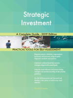 Strategic Investment A Complete Guide - 2019 Edition