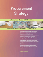 Procurement Strategy A Complete Guide - 2019 Edition