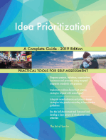 Idea Prioritization A Complete Guide - 2019 Edition