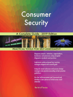 Consumer Security A Complete Guide - 2019 Edition