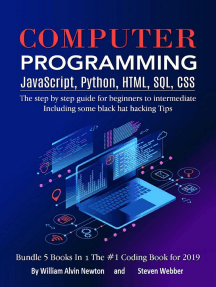 Computer Programming JavaScript, Python, HTML, SQL, CSS by William ...