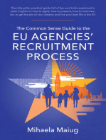 The Common Sense Guide to the Eu Agencies' Recruitment Process: The Nitty Gritty, Practical Guide Full of Tips and Tricks Explained in Plai