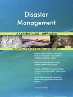 Disaster Management A Complete Guide - 2019 Edition