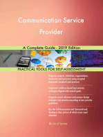Communication Service Provider A Complete Guide - 2019 Edition