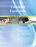 Consumer Experience A Complete Guide - 2019 Edition