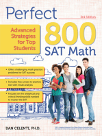 Perfect 800: SAT Math: Advanced Strategies for Top Students