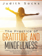 The Practice of Gratitude and Mindfulness