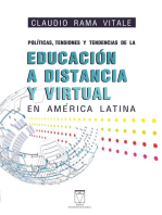 Políticas, tensiones y tendencias de la educación a distancia y virtual en América Latina