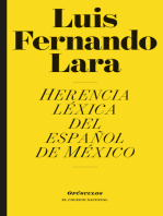 Herencia léxica del español de México