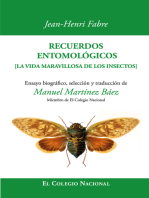 Recuerdos entomológicos: La vida maravillosa de los insectos