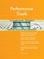 Performance Goals A Complete Guide - 2019 Edition