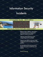 Information Security Incidents A Complete Guide - 2019 Edition