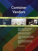 Container Vendors A Complete Guide - 2019 Edition
