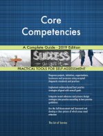 Core Competencies A Complete Guide - 2019 Edition