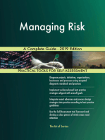 Managing Risk A Complete Guide - 2019 Edition