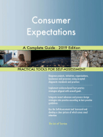 Consumer Expectations A Complete Guide - 2019 Edition