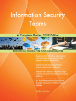 Information Security Teams A Complete Guide - 2019 Edition