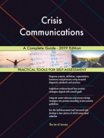 Crisis Communications A Complete Guide - 2019 Edition