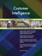 Customer Intelligence A Complete Guide - 2019 Edition