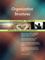 Organization Structures A Complete Guide - 2019 Edition