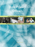 Data Privacy Officers A Complete Guide - 2019 Edition