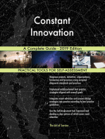 Constant Innovation A Complete Guide - 2019 Edition