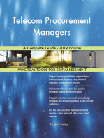 Telecom Procurement Managers A Complete Guide - 2019 Edition