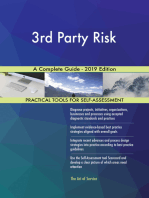 3rd Party Risk A Complete Guide - 2019 Edition