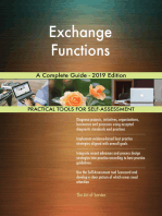 Exchange Functions A Complete Guide - 2019 Edition