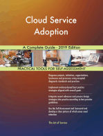 Cloud Service Adoption A Complete Guide - 2019 Edition